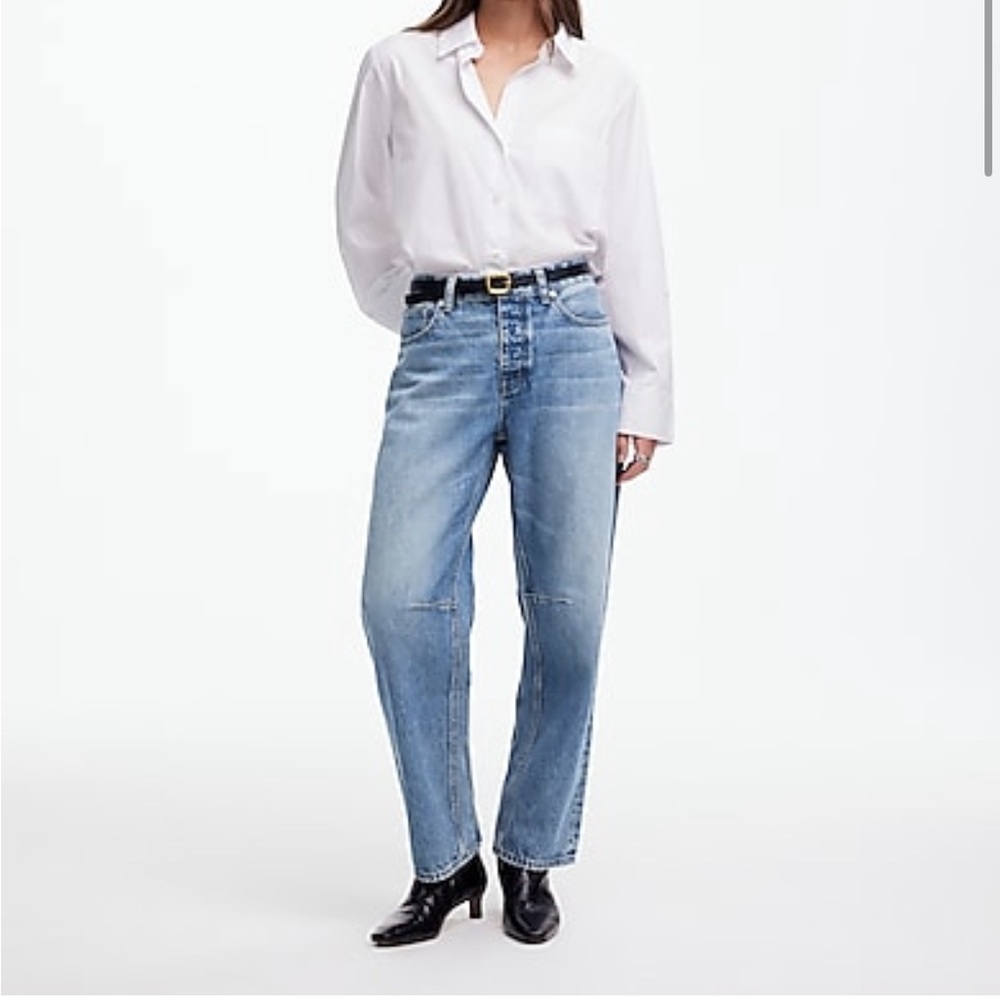 Madewell barrel jeans